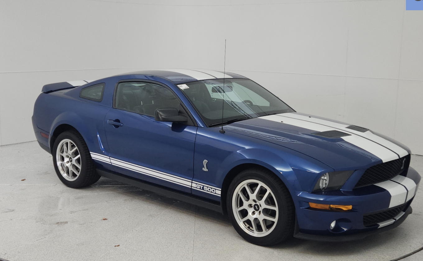 Blue Shelby Mustang | EZ360